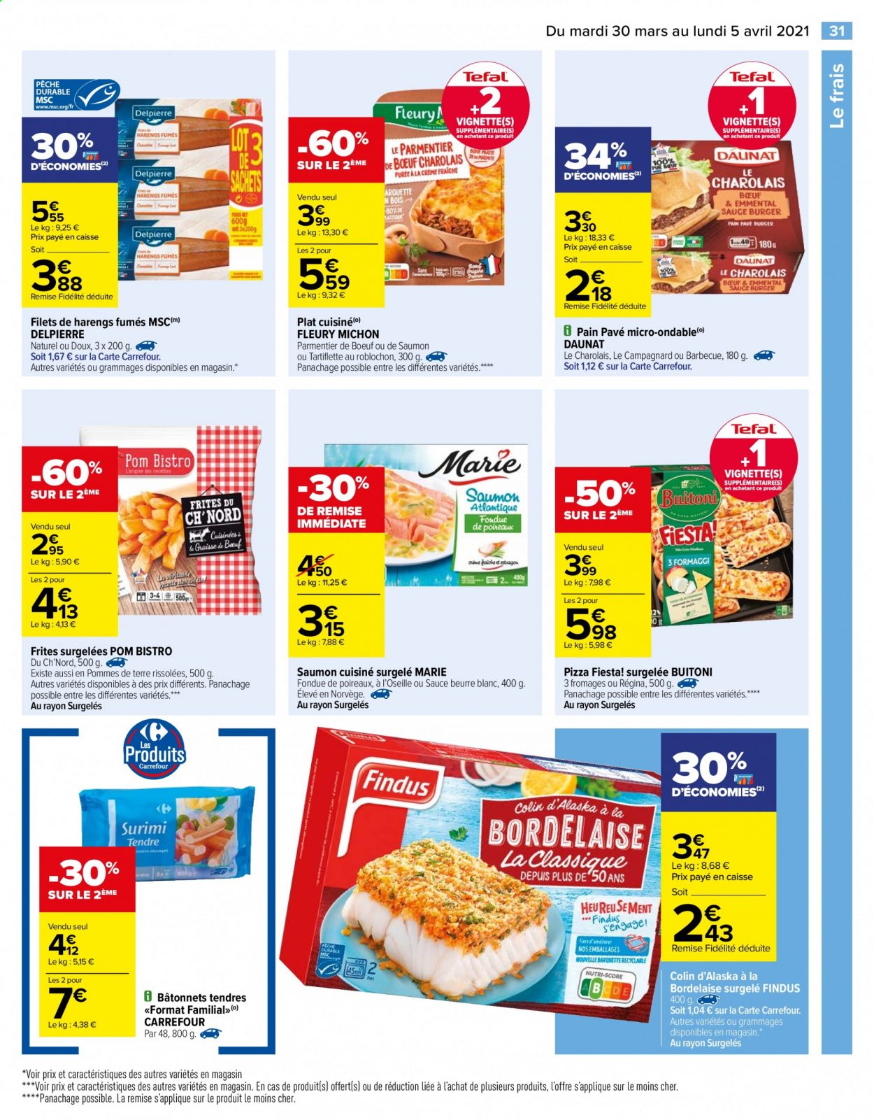 Catalogue Carrefour Hypermarchés - 30/03/2021 - 05/04/2021. Page 31