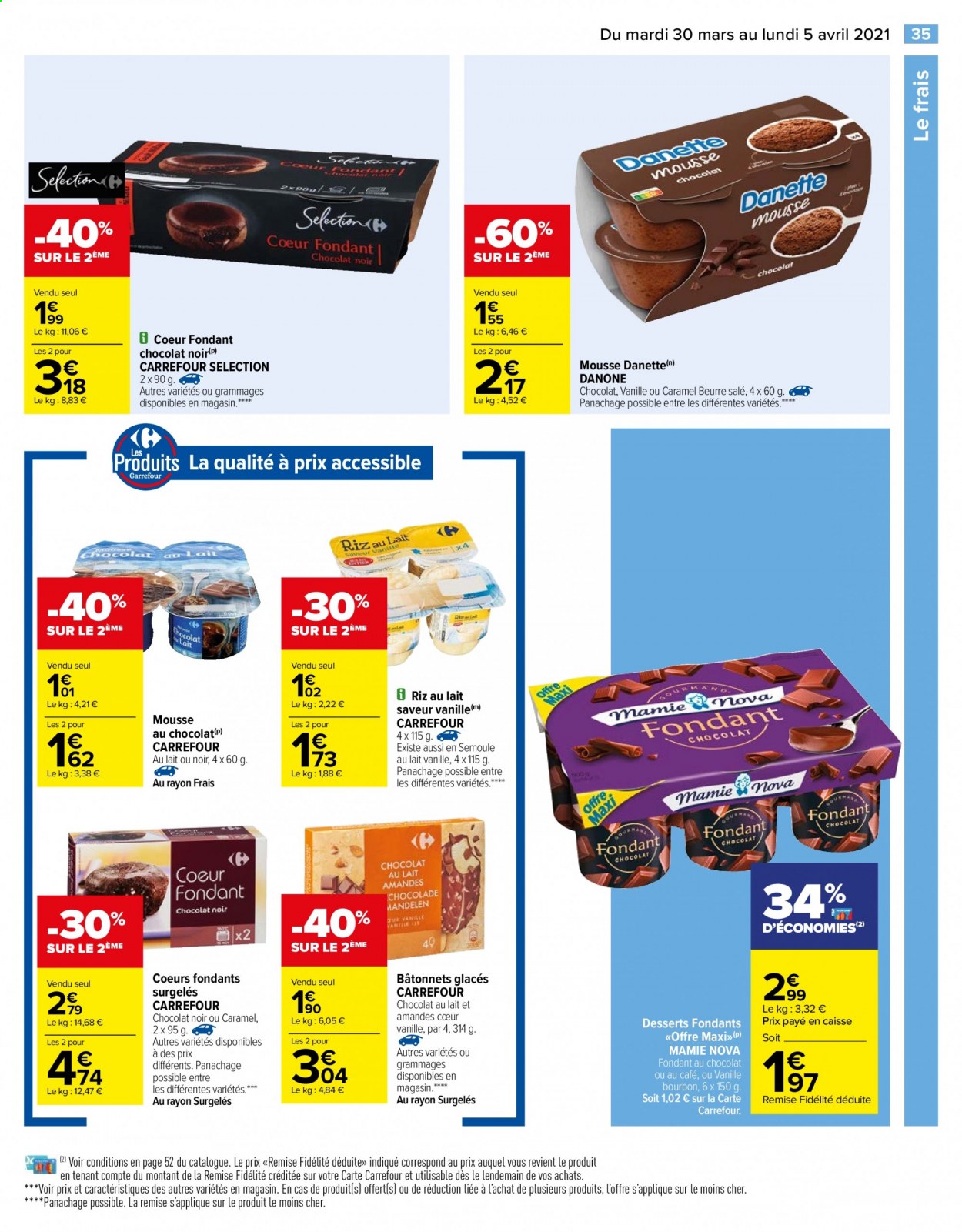 Catalogue Carrefour Hypermarchés - 30/03/2021 - 05/04/2021. Page 35