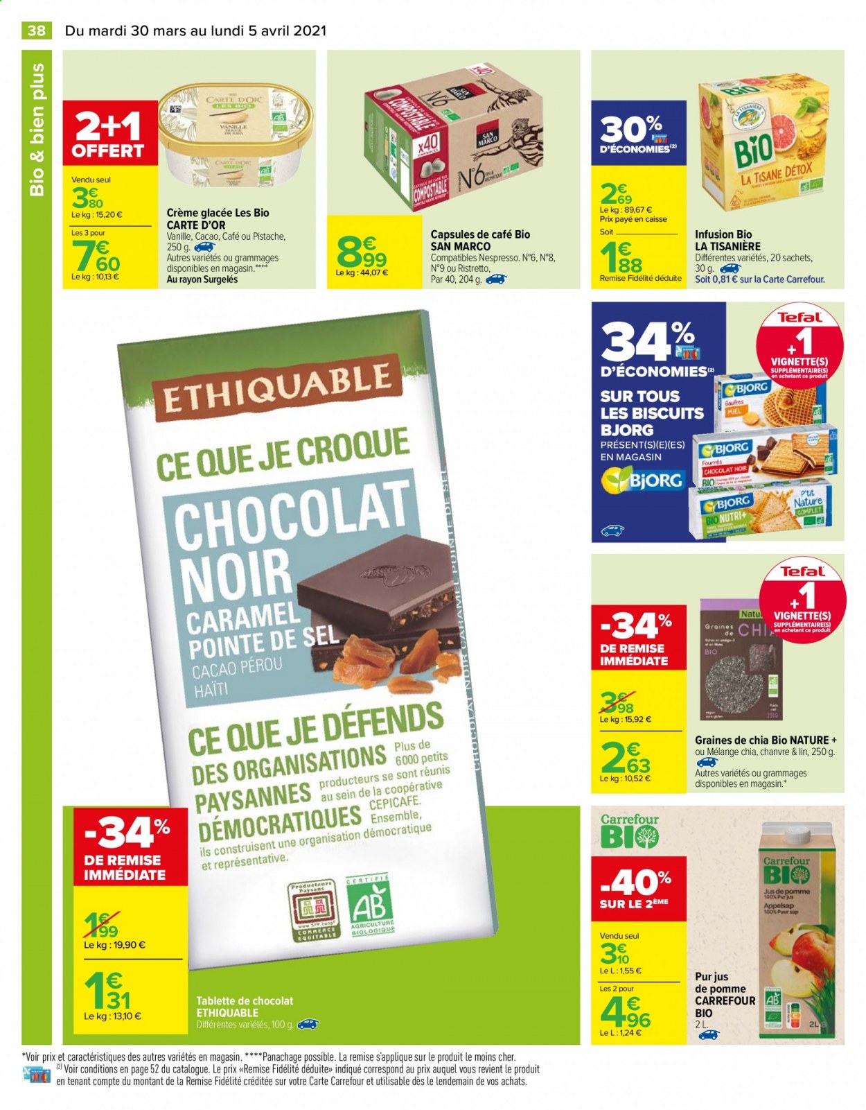 Catalogue Carrefour Hypermarchés - 30/03/2021 - 05/04/2021. Page 38