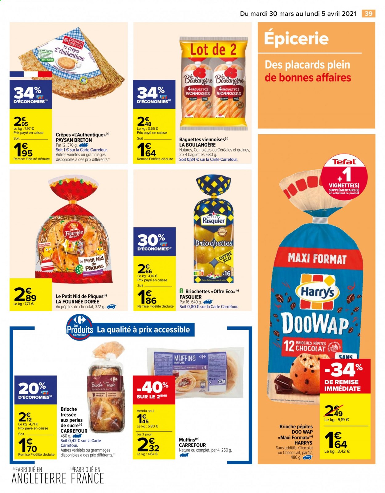Catalogue Carrefour Hypermarchés - 30/03/2021 - 05/04/2021. Page 39