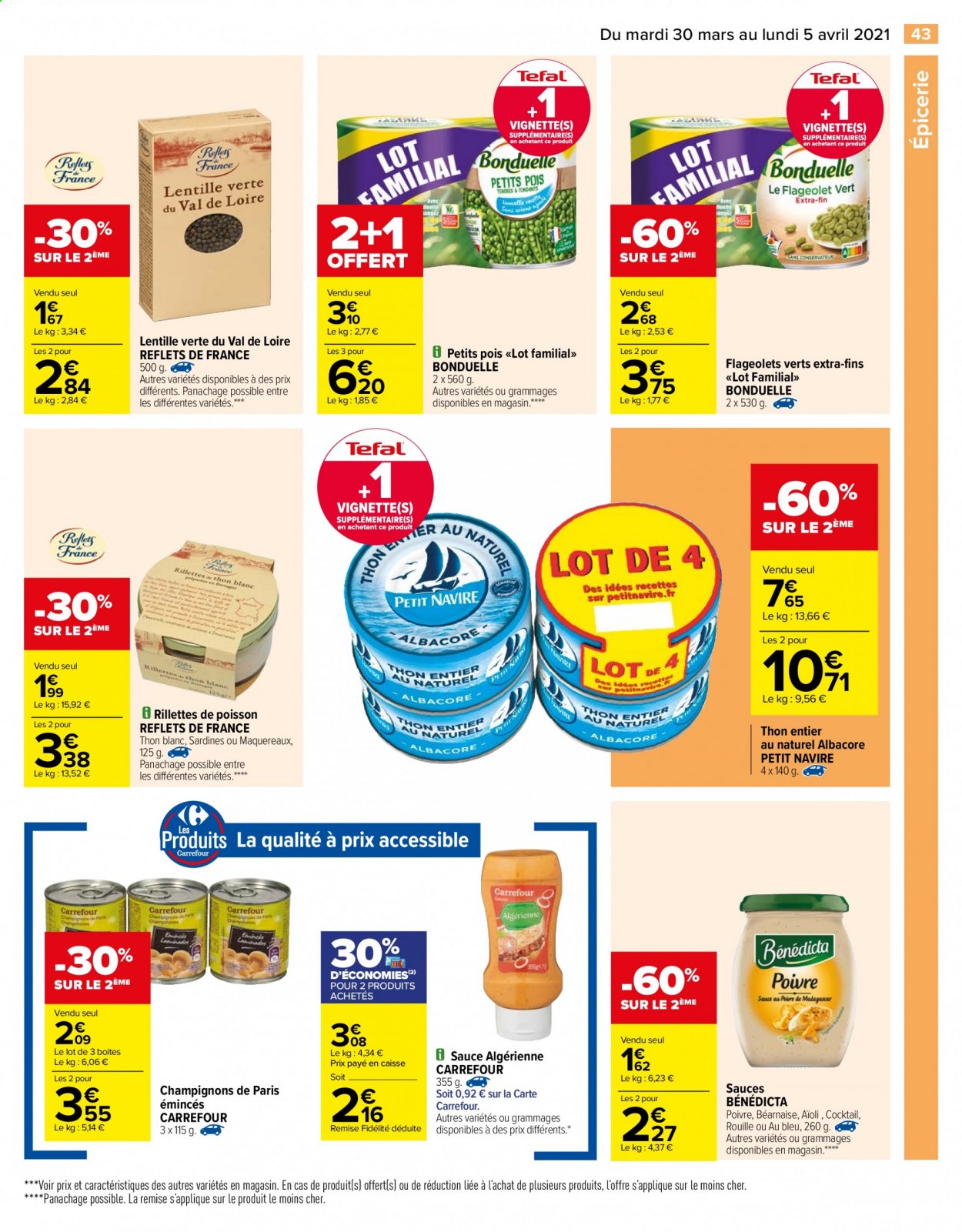 Catalogue Carrefour Hypermarchés - 30/03/2021 - 05/04/2021. Page 43
