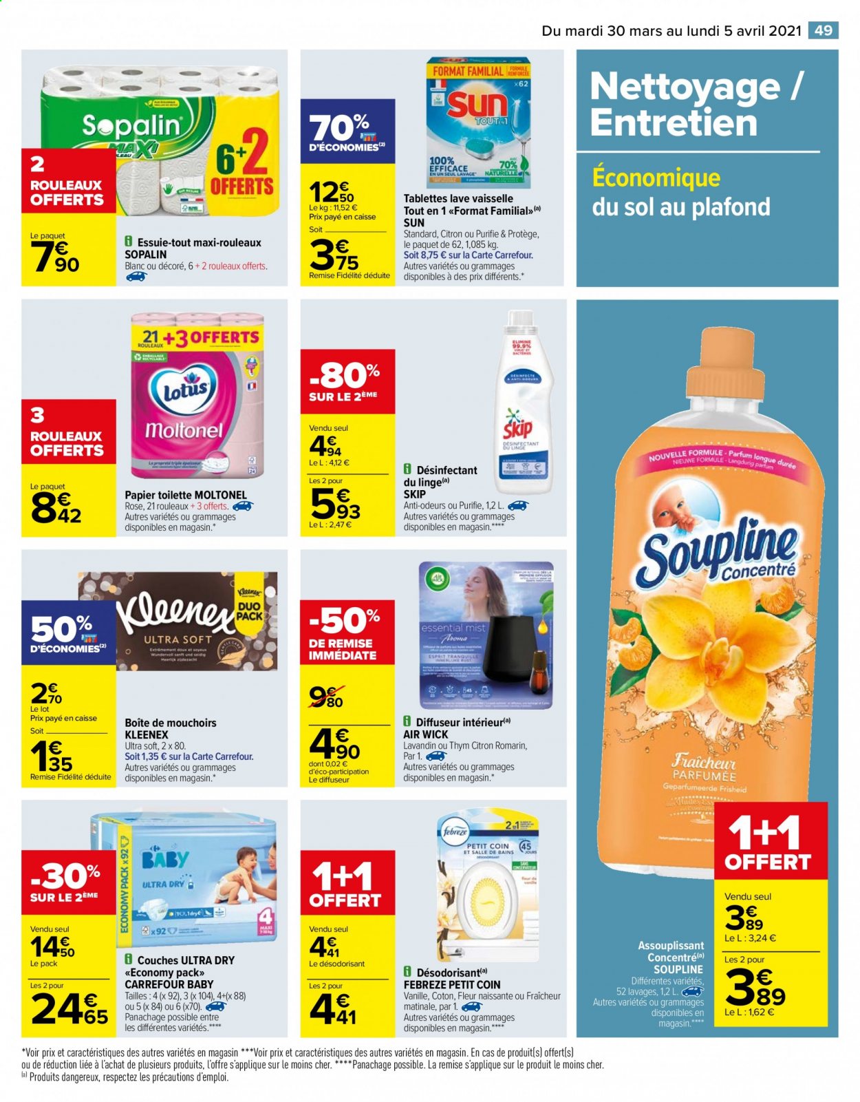 Catalogue Carrefour Hypermarchés - 30/03/2021 - 05/04/2021. Page 49