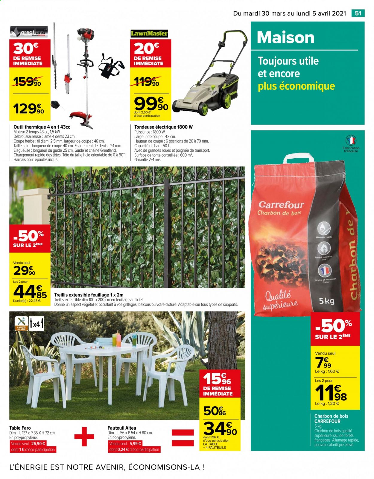 Catalogue Carrefour Hypermarchés - 30/03/2021 - 05/04/2021. Page 51