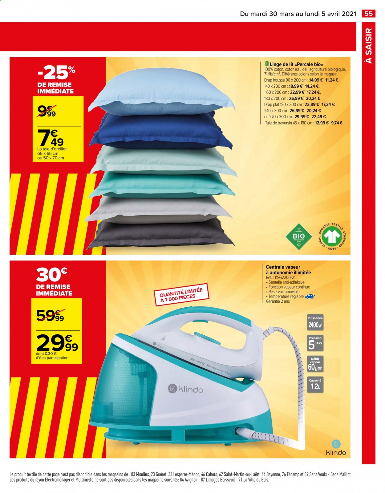 Catalogue Carrefour Hypermarchés - 30/03/2021 - 05/04/2021. Page 55