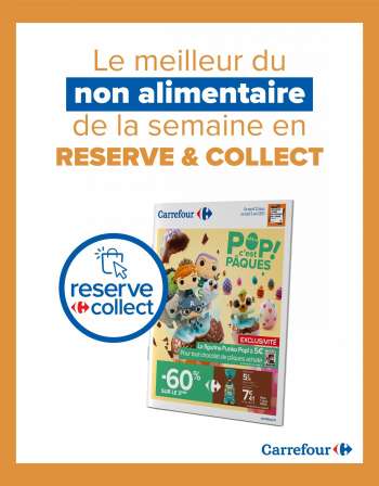 Catalogue Carrefour Hypermarchés - 23.03.2021 - 05.04.2021.