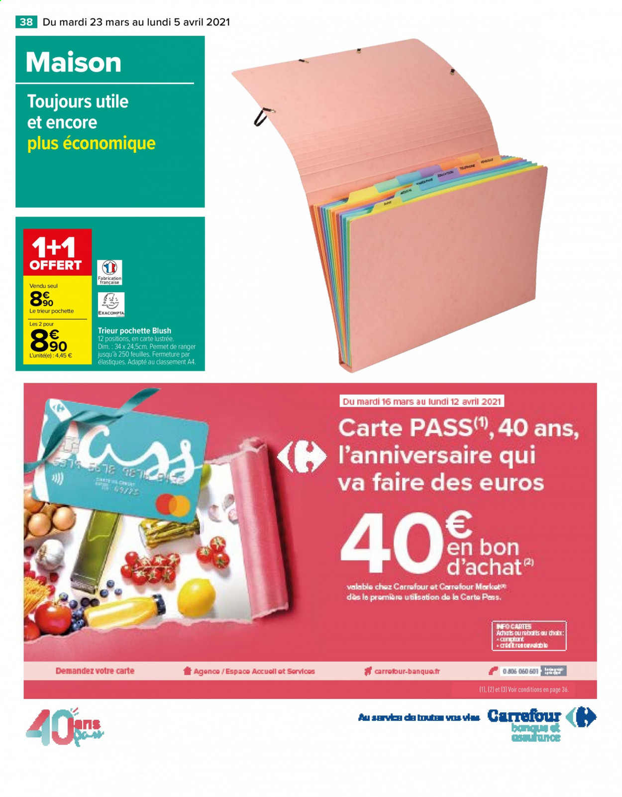 Catalogue Carrefour Hypermarchés - 23/03/2021 - 05/04/2021. Page 6