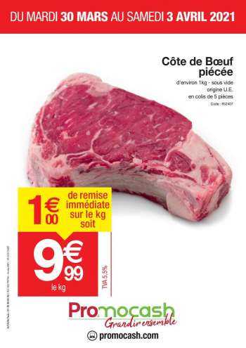 Catalogue Promocash - 30.03.2021 - 03.04.2021.