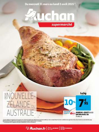 Catalogue Auchan - 31.03.2021 - 05.04.2021.
