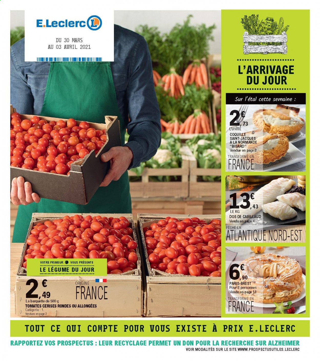 Catalogue E.Leclerc - 30/03/2021 - 03/04/2021. Page 1