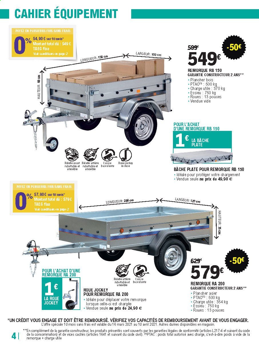 Catalogue E.Leclerc - 30/03/2021 - 17/04/2021. Page 4