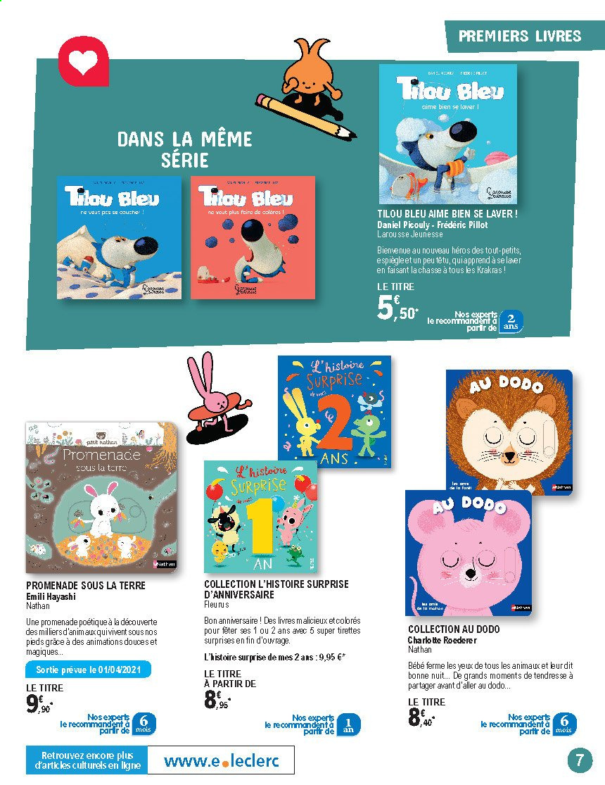 Catalogue E.Leclerc - 30/03/2021 - 29/05/2021. Page 7