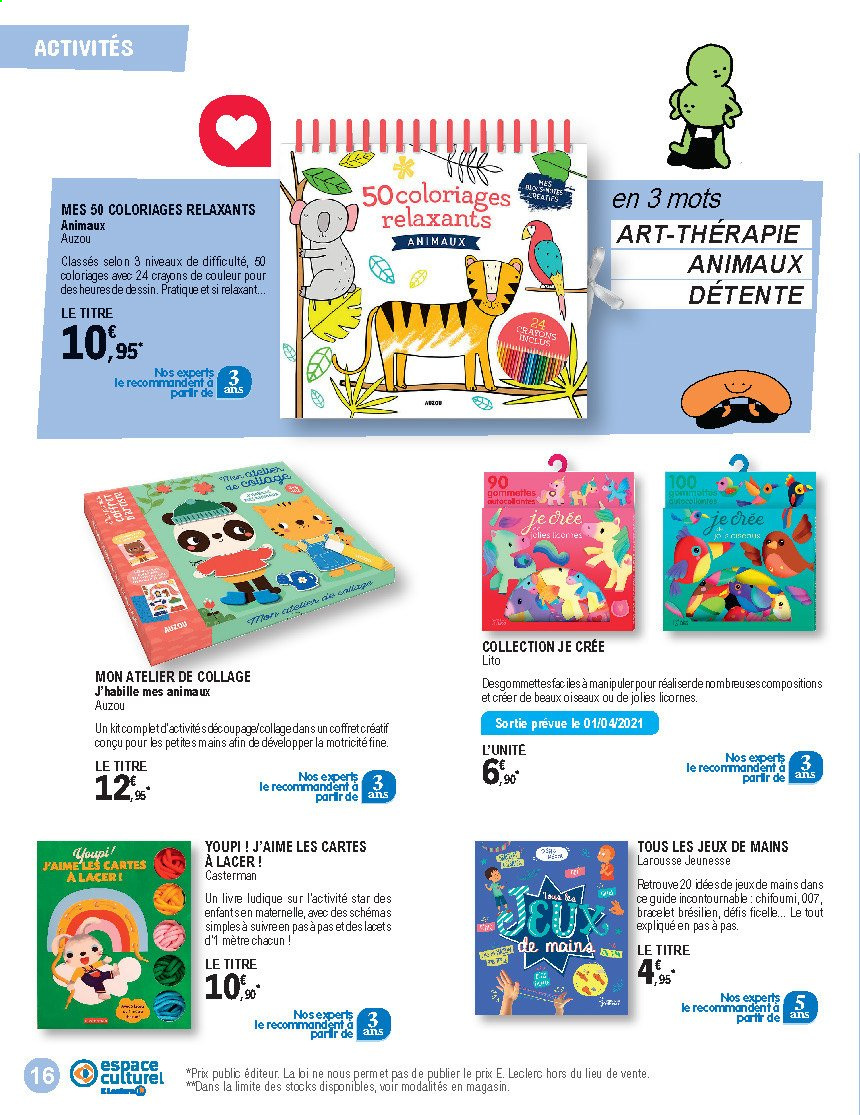 Catalogue E.Leclerc - 30/03/2021 - 29/05/2021. Page 16