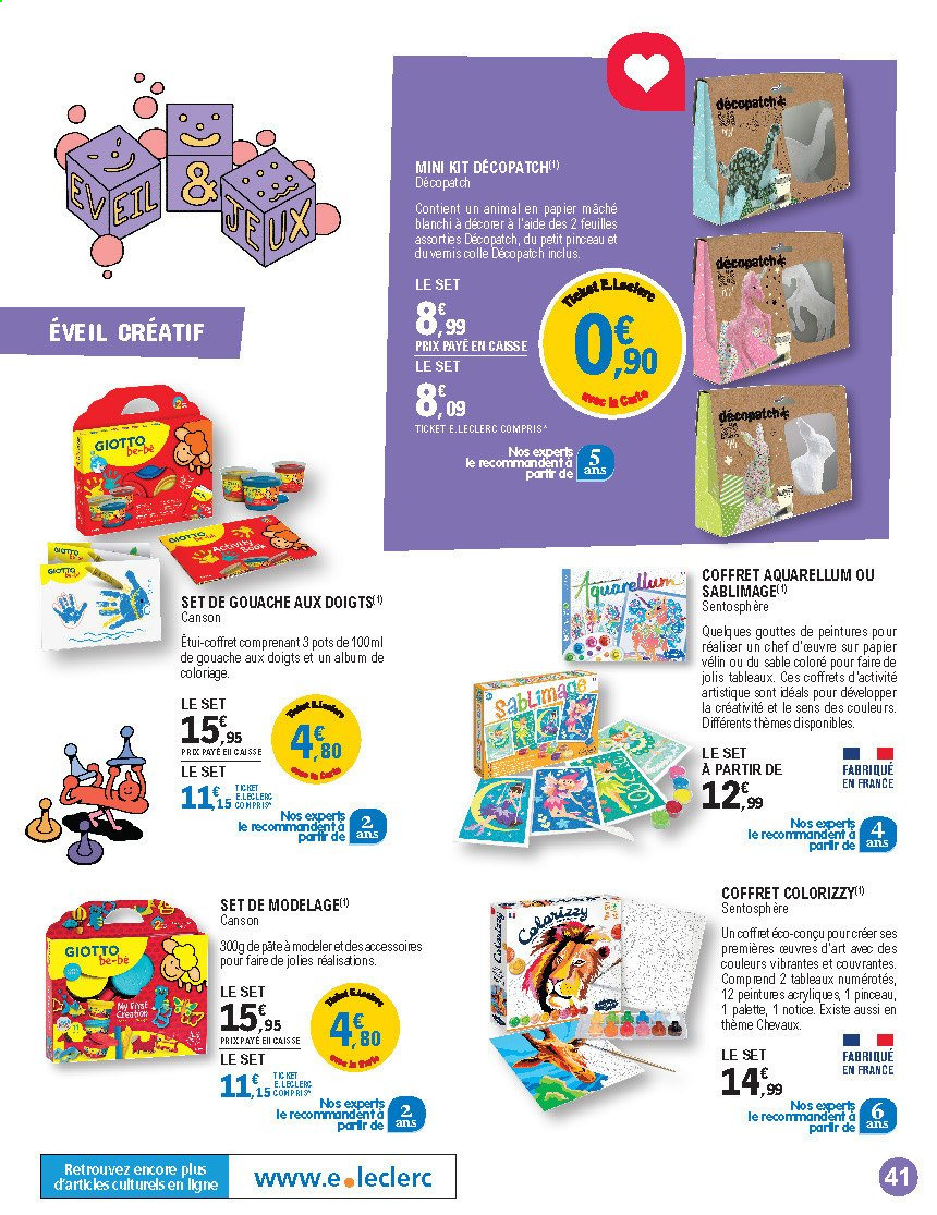 Catalogue E.Leclerc - 30/03/2021 - 29/05/2021. Page 41