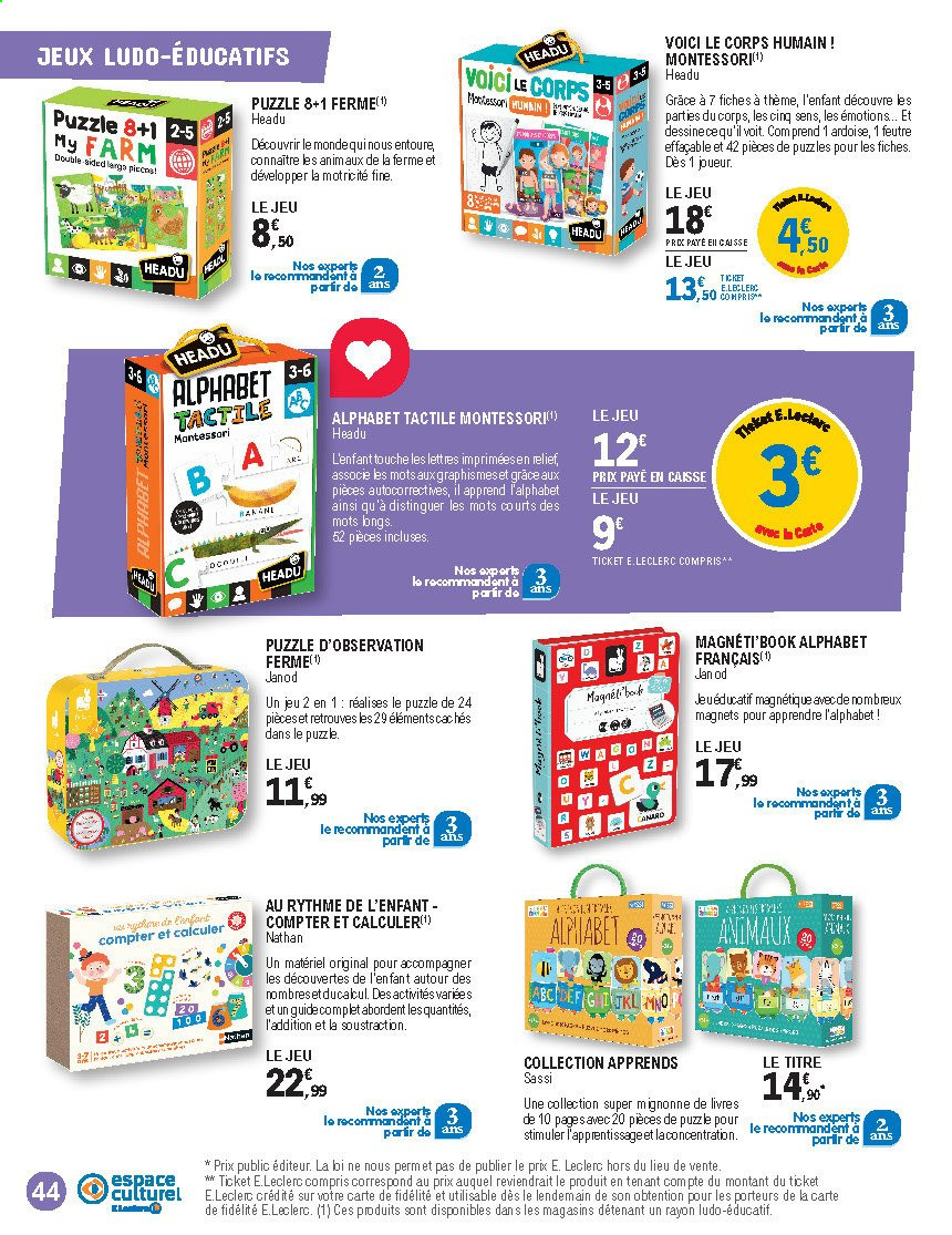 Catalogue E.Leclerc - 30/03/2021 - 29/05/2021. Page 44