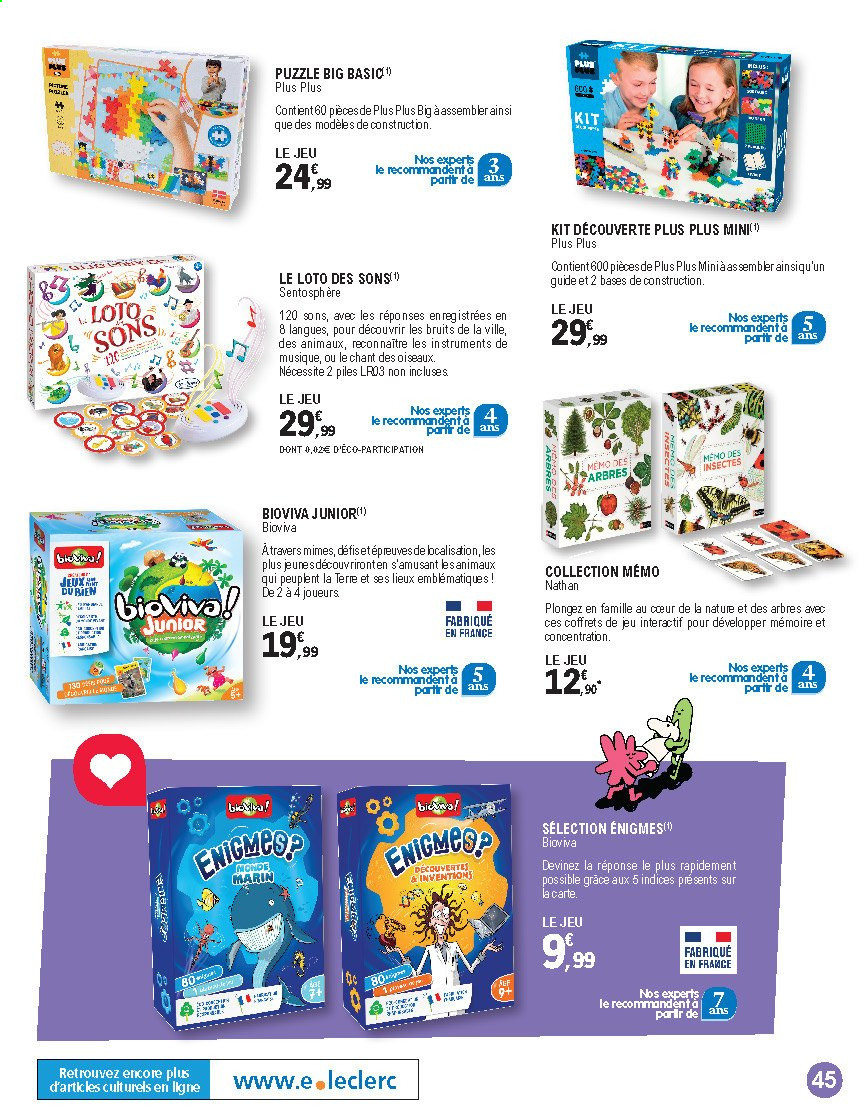 Catalogue E.Leclerc - 30/03/2021 - 29/05/2021. Page 45