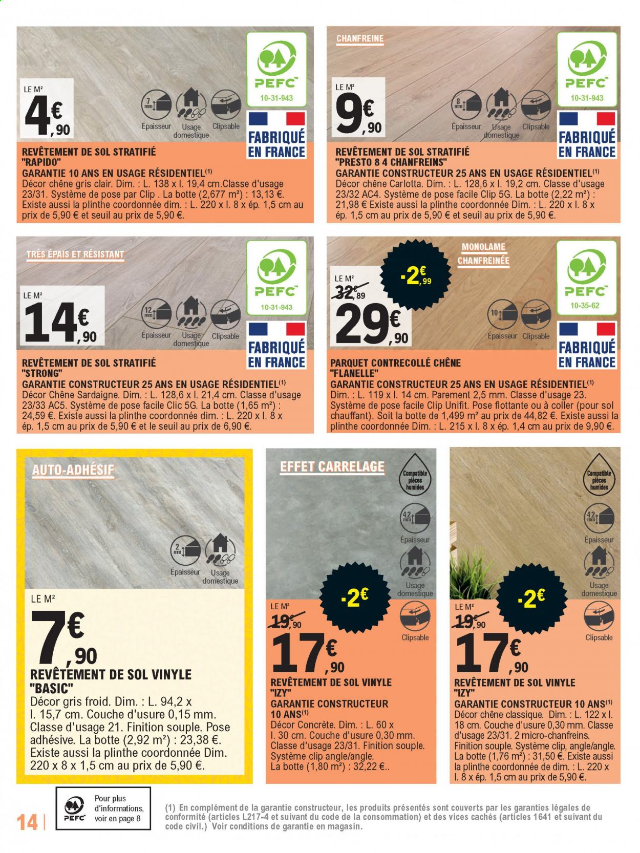 Catalogue E.Leclerc - 30/03/2021 - 17/04/2021. Page 14