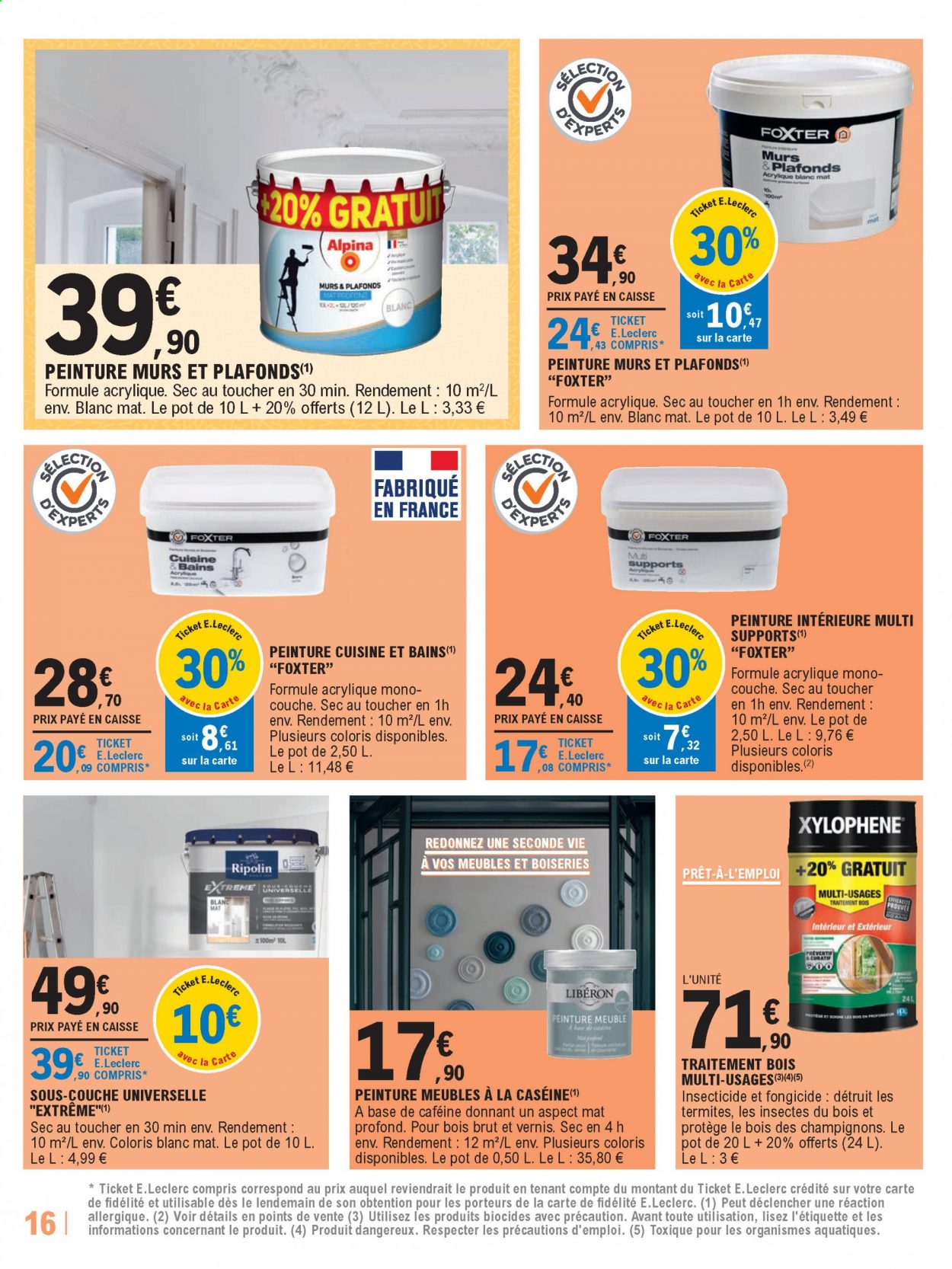 Catalogue E.Leclerc - 30/03/2021 - 17/04/2021. Page 16