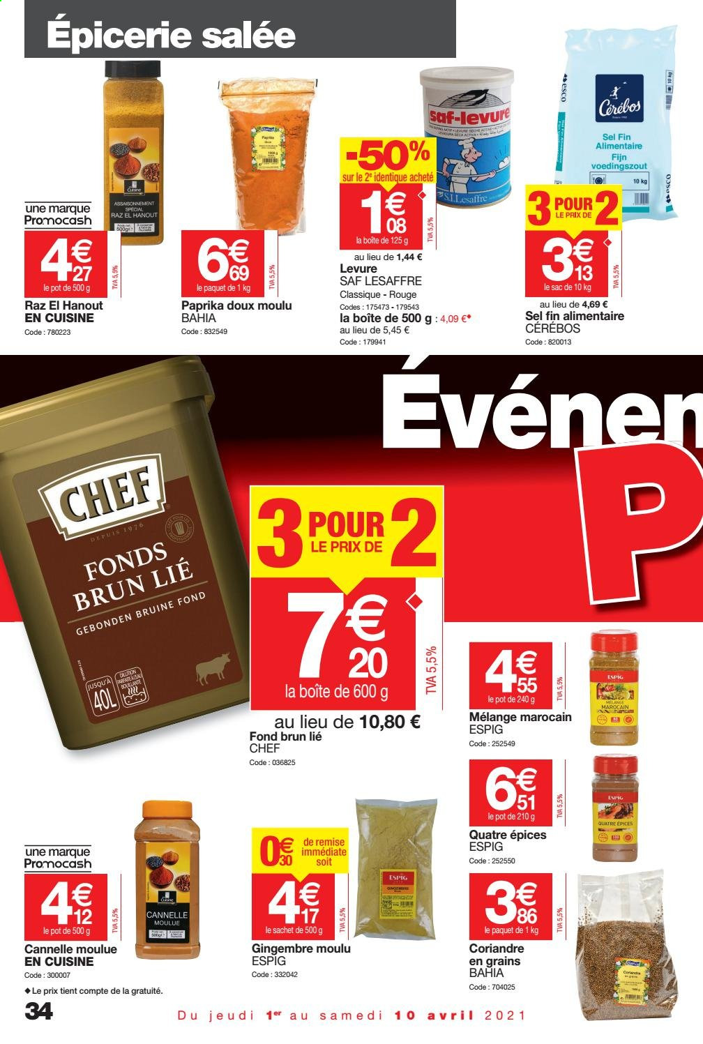 Catalogue Promocash - 01/04/2021 - 10/04/2021. Page 34