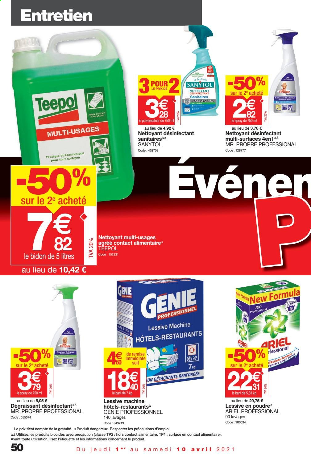 Catalogue Promocash - 01/04/2021 - 10/04/2021. Page 50