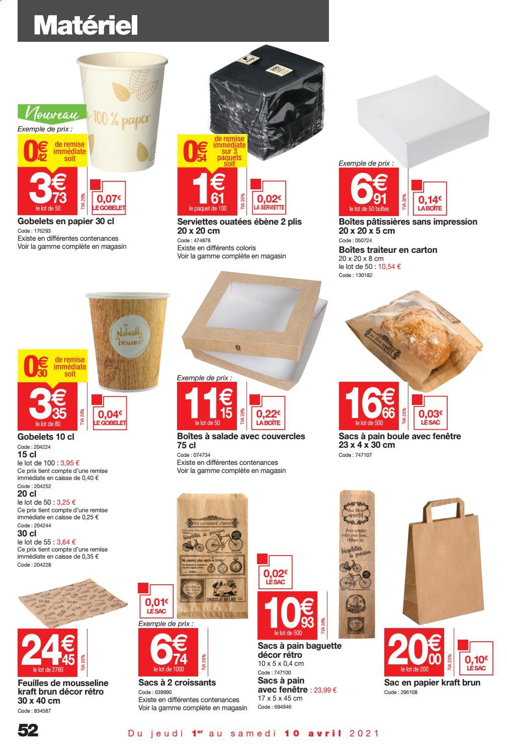 Catalogue Promocash - 01/04/2021 - 10/04/2021. Page 52