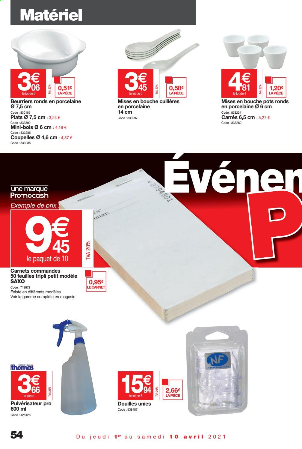 Catalogue Promocash - 01/04/2021 - 10/04/2021. Page 54