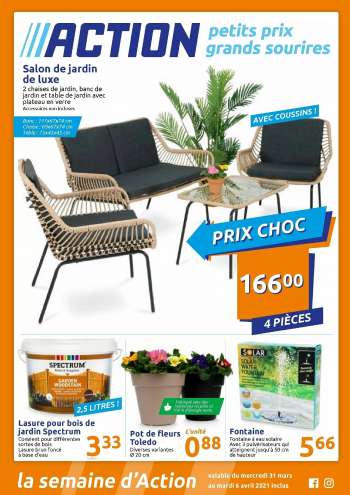 Catalogue Action - 31.03.2021 - 06.04.2021.