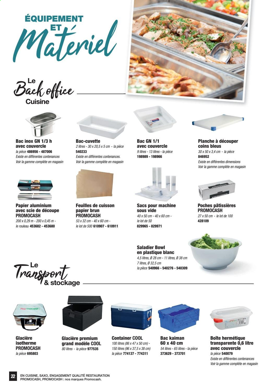 Catalogue Promocash. Page 22