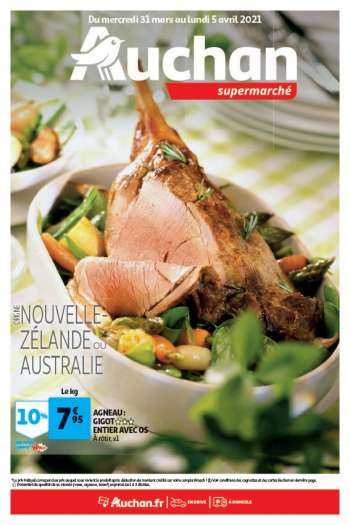 Catalogue Auchan - 31.03.2021 - 05.04.2021.