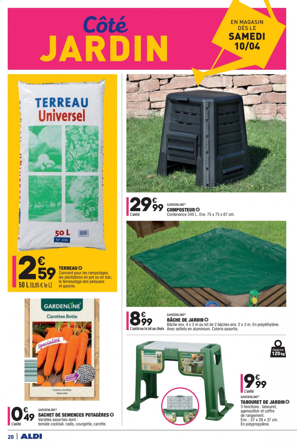 Catalogue ALDI - 06/04/2021 - 12/04/2021. Page 20