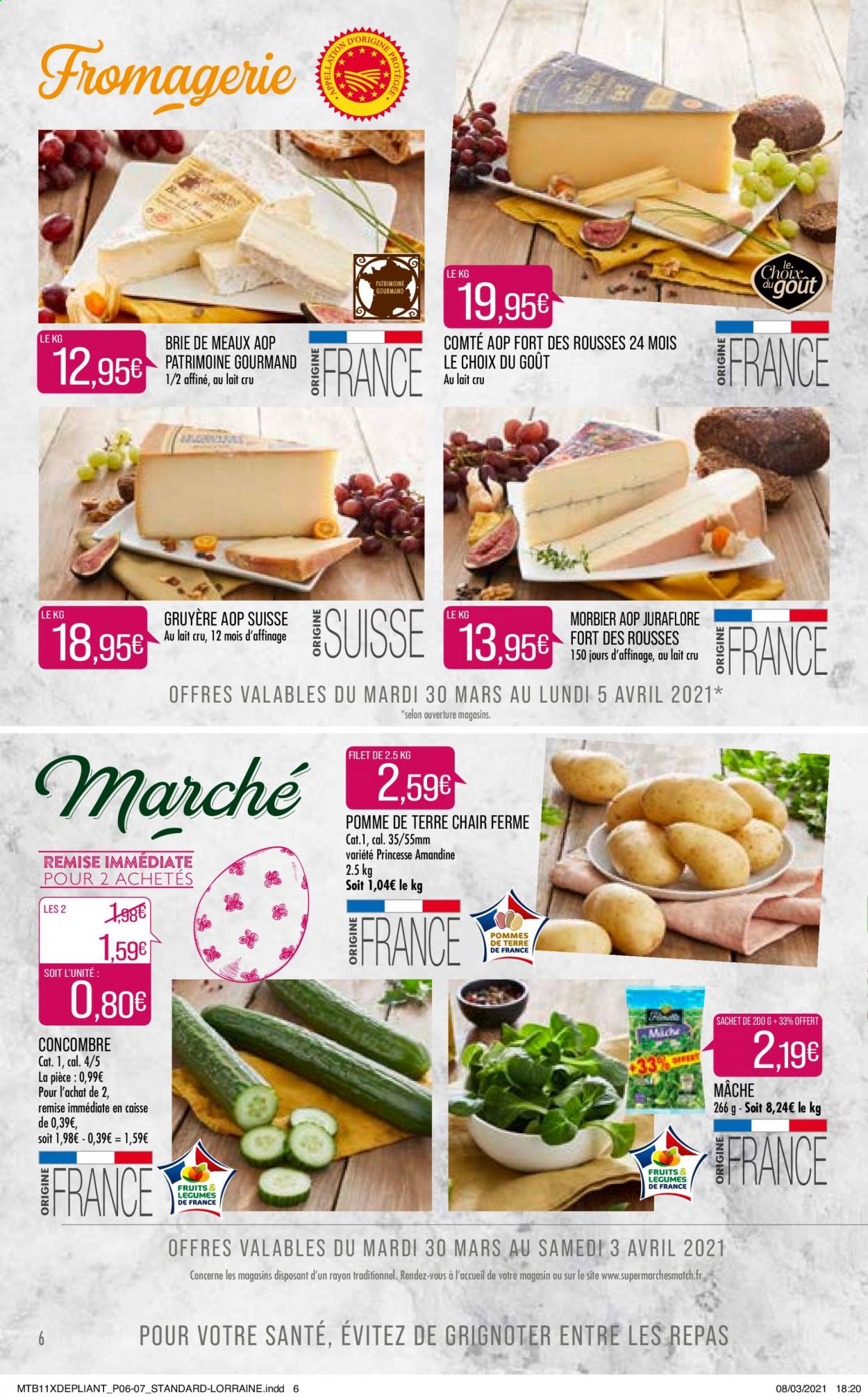 Catalogue Supermarché Match - 30/03/2021 - 05/04/2021. Page 6
