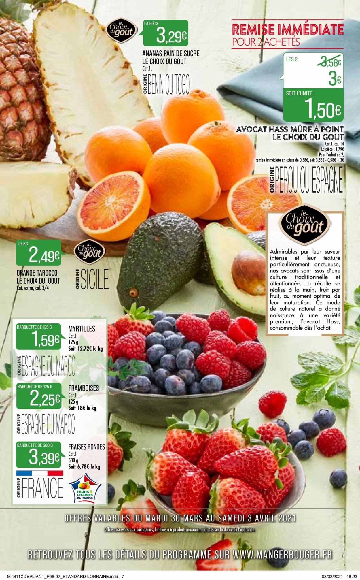 Catalogue Supermarché Match - 30/03/2021 - 05/04/2021. Page 7