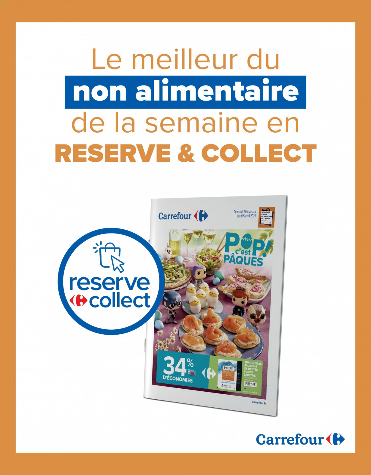 Catalogue Carrefour Hypermarchés - 30/03/2021 - 05/04/2021. Page 1