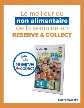 Catalogue Carrefour Hypermarchés - 30.03.2021 - 05.04.2021.