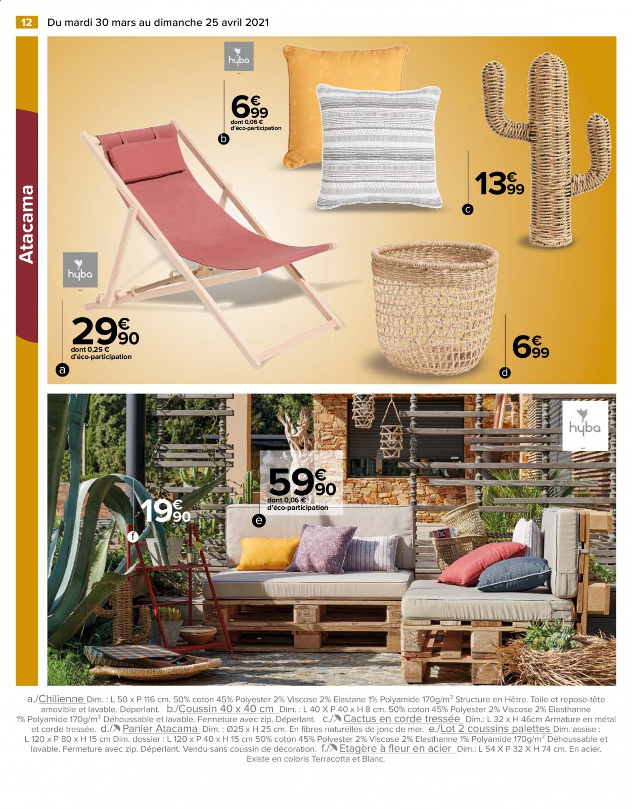 Catalogue Carrefour Hypermarchés - 30/03/2021 - 26/04/2021. Page 12