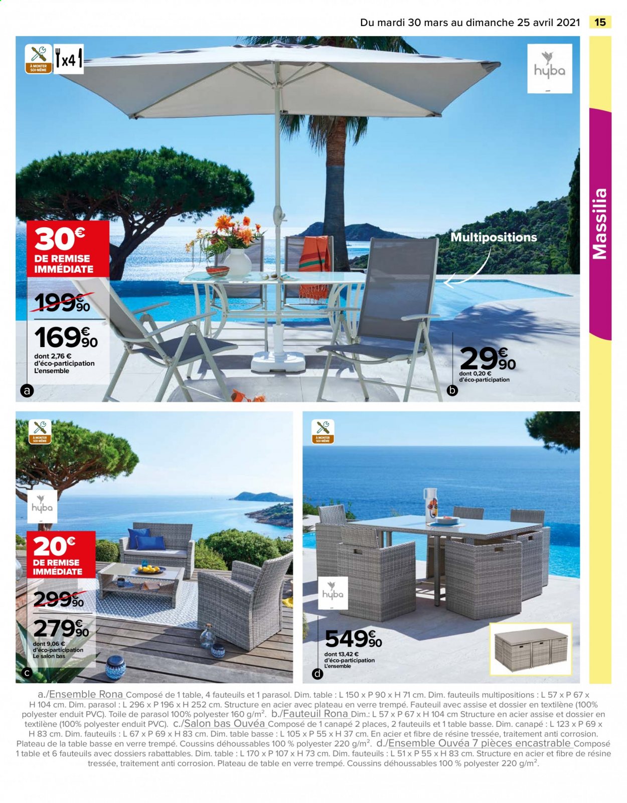 Catalogue Carrefour Hypermarchés - 30/03/2021 - 26/04/2021. Page 15