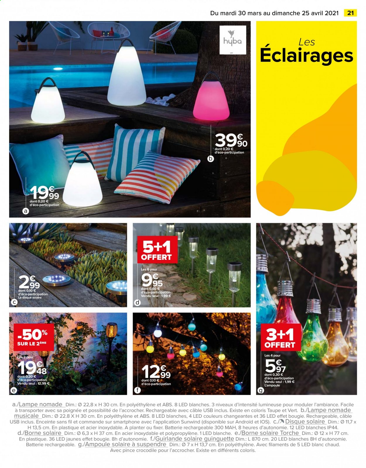 Catalogue Carrefour Hypermarchés - 30/03/2021 - 26/04/2021. Page 21