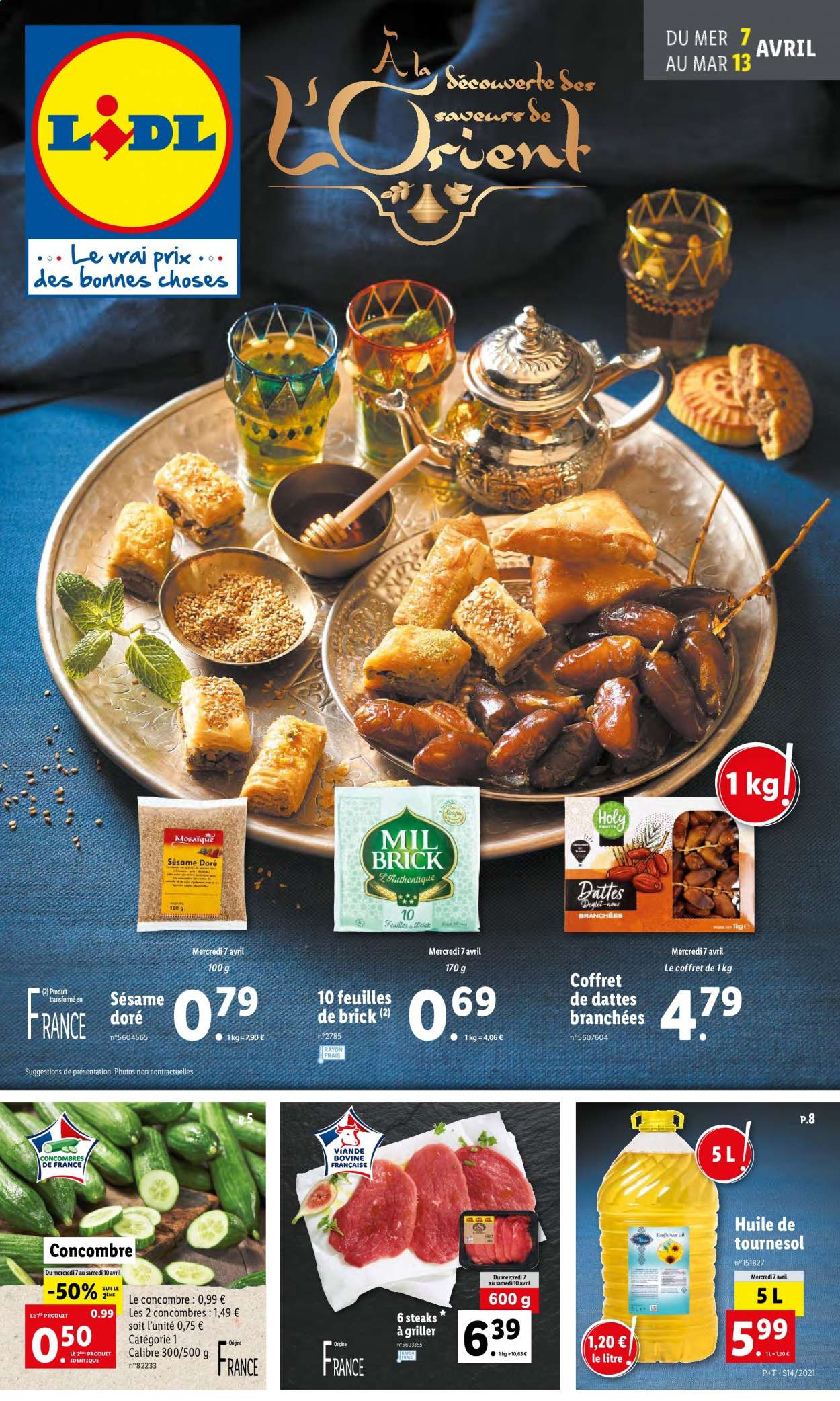 Catalogue Lidl - 07/04/2021 - 13/04/2021. Page 1