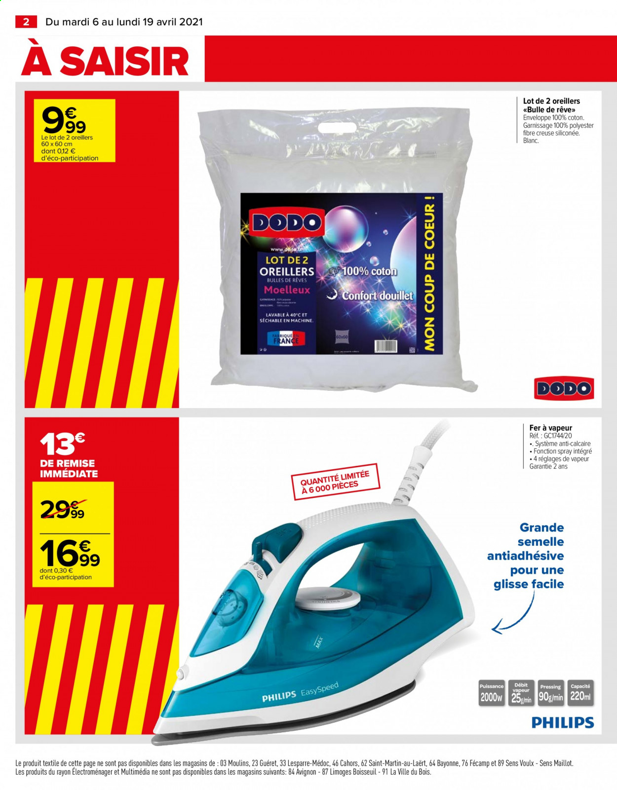 Catalogue Carrefour Hypermarchés - 06/04/2021 - 19/04/2021. Page 2