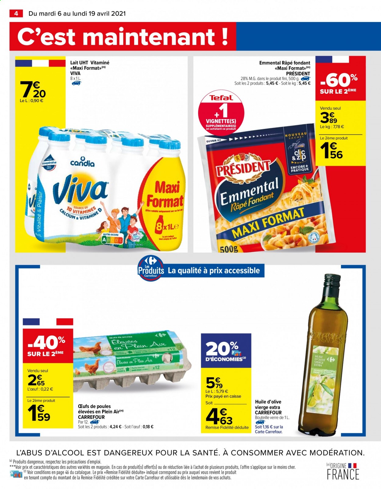 Catalogue Carrefour Hypermarchés - 06/04/2021 - 19/04/2021. Page 4