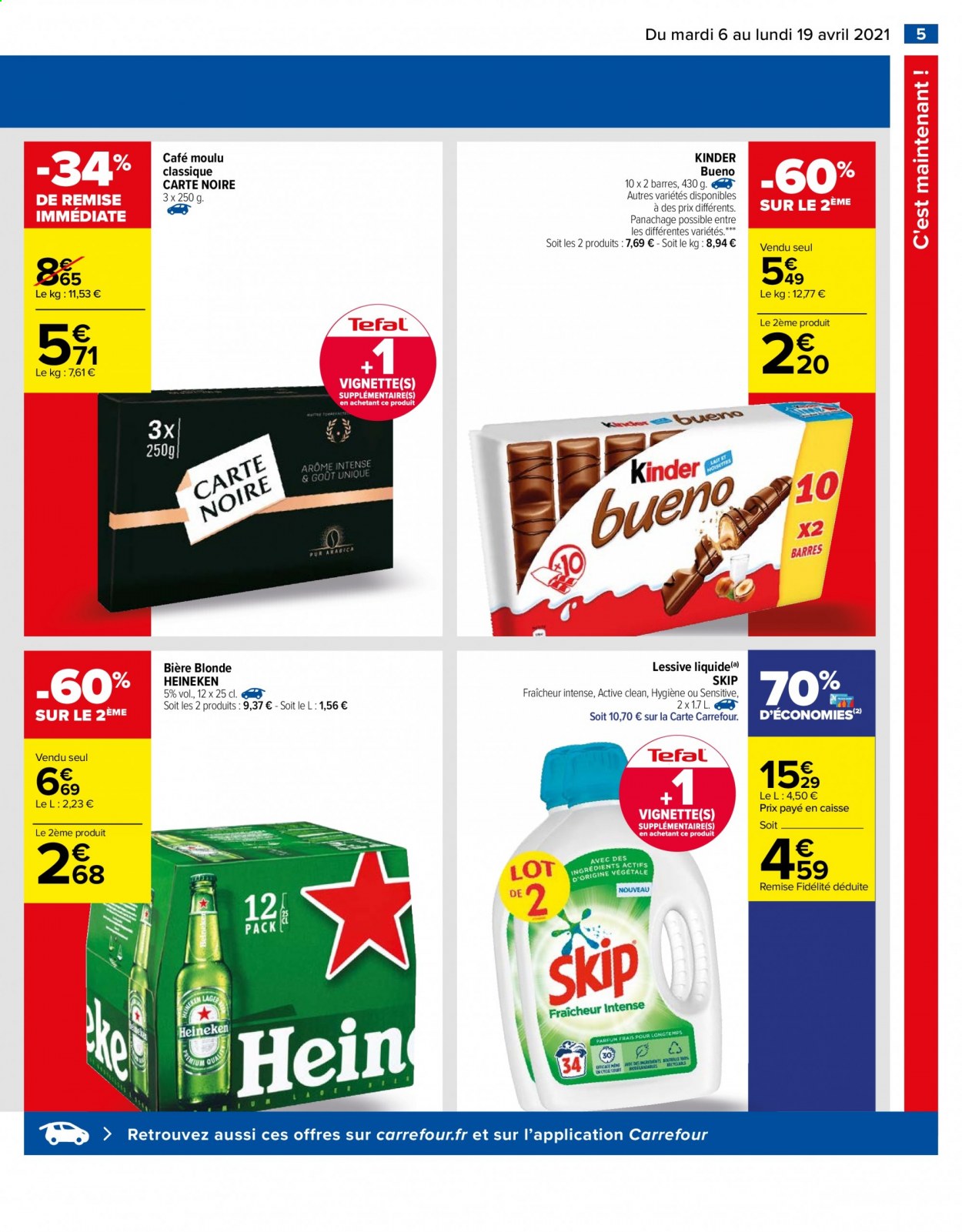 Catalogue Carrefour Hypermarchés - 06/04/2021 - 19/04/2021. Page 5