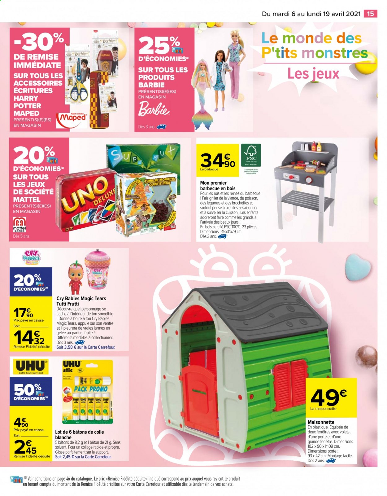 Catalogue Carrefour Hypermarchés - 06/04/2021 - 19/04/2021. Page 15