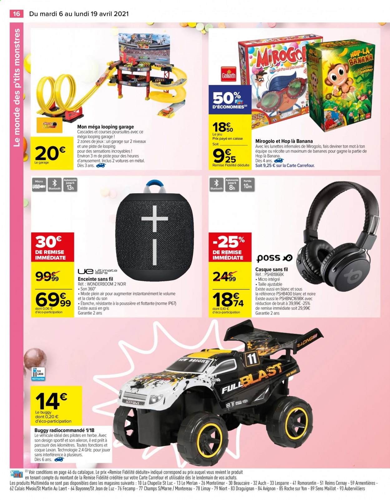 Catalogue Carrefour Hypermarchés - 06/04/2021 - 19/04/2021. Page 16