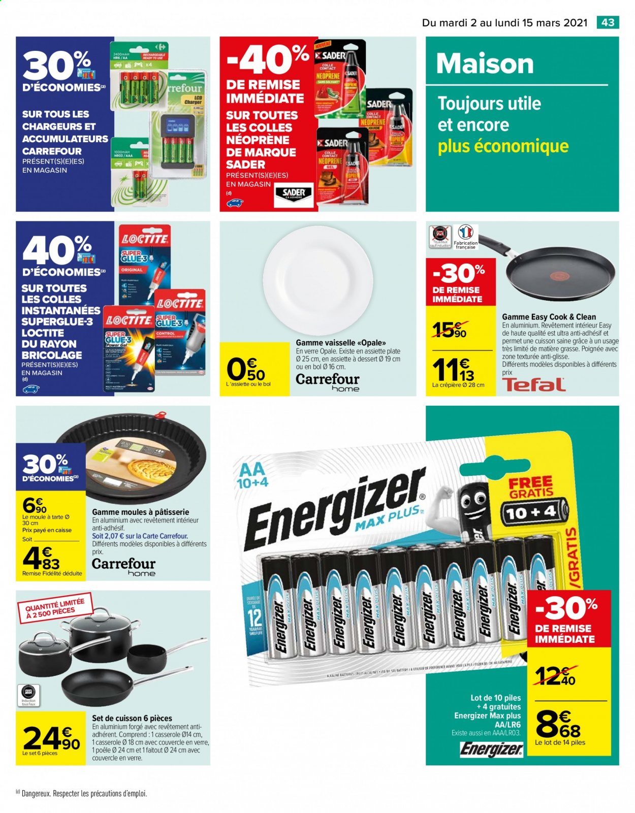 Catalogue Carrefour Hypermarchés - 06/04/2021 - 19/04/2021. Page 46