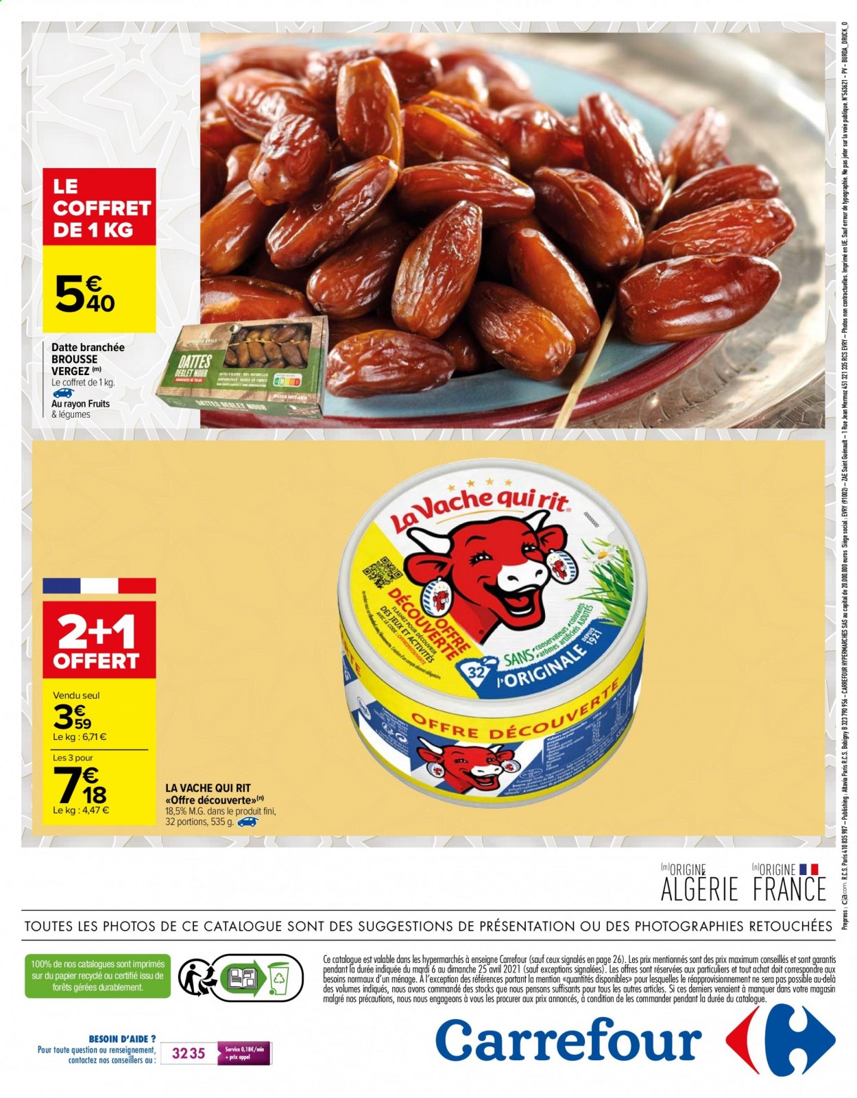 thumbnail - Catalogue Carrefour Hypermarchés - 06/04/2021 - 25/04/2021 - Produits soldés - datte. Page 28.
