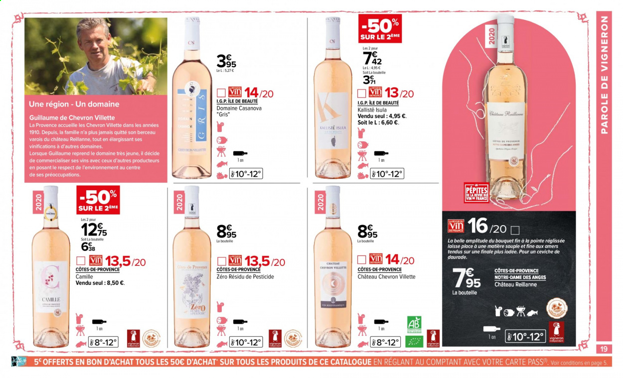 thumbnail - Catalogue Carrefour Hypermarchés - 06/04/2021 - 19/04/2021 - Produits soldés - dorade, vin, berceau. Page 19.
