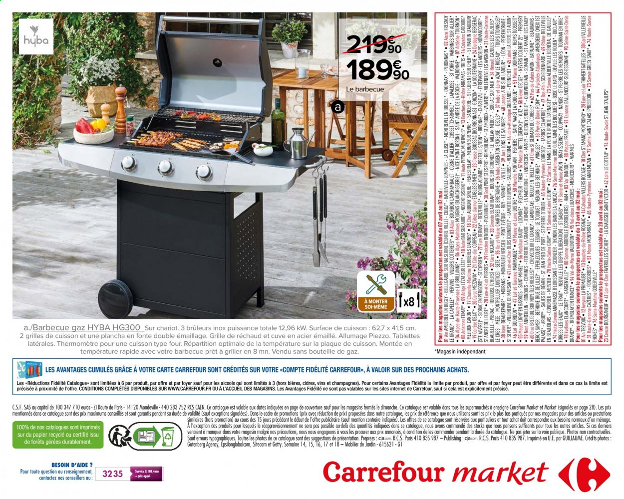 thumbnail - Catalogue Carrefour Market - 01/04/2021 - 02/05/2021 - Produits soldés - Thonon, Beaujolais, vin, Vendôme, thermomètre. Page 20.