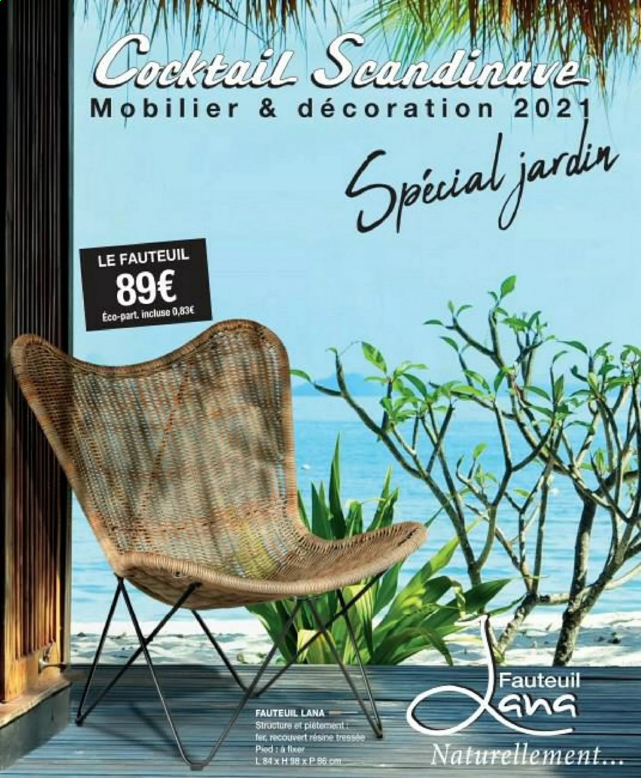 thumbnail - Catalogue Cocktail Scandinave - Produits soldés - fauteuil. Page 1.