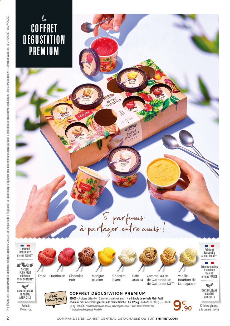 thumbnail - Catalogue Thiriet - 01/04/2021 - 27/04/2021 - Produits soldés - mangue, sorbet, café. Page 2.