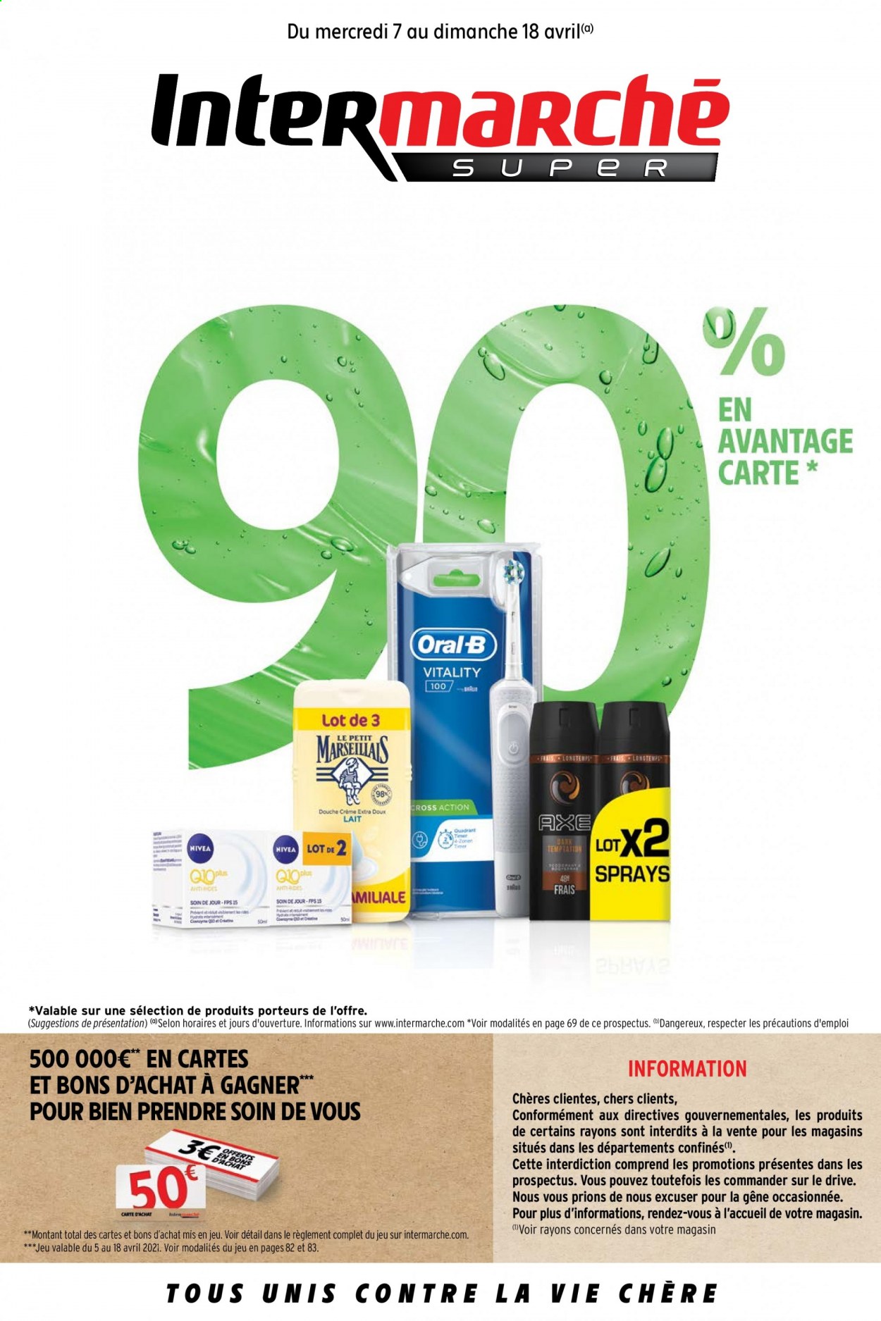 Catalogue Intermarché Super - 07/04/2021 - 18/04/2021. Page 1