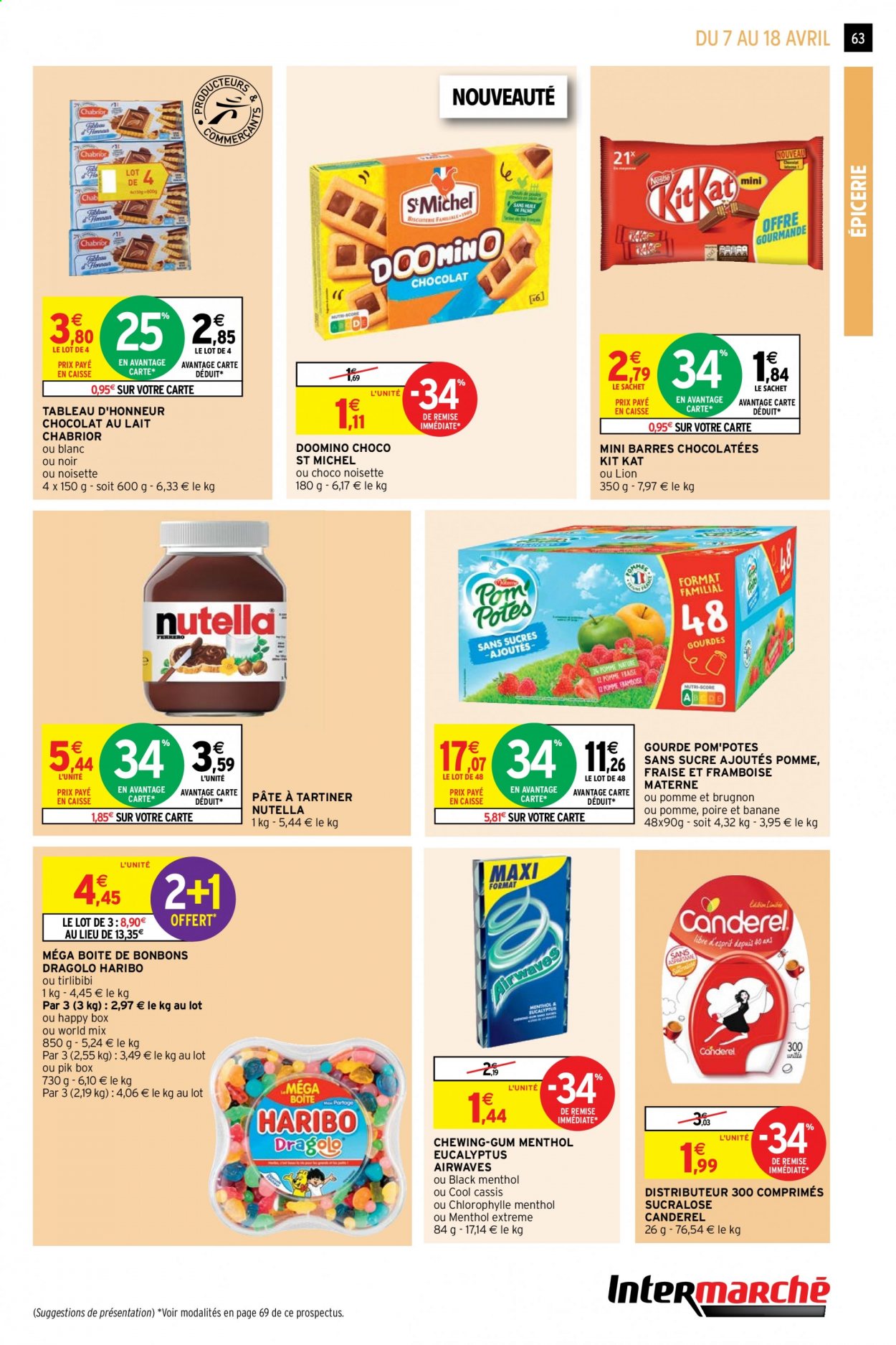 Catalogue Intermarché Super - 07/04/2021 - 18/04/2021. Page 63